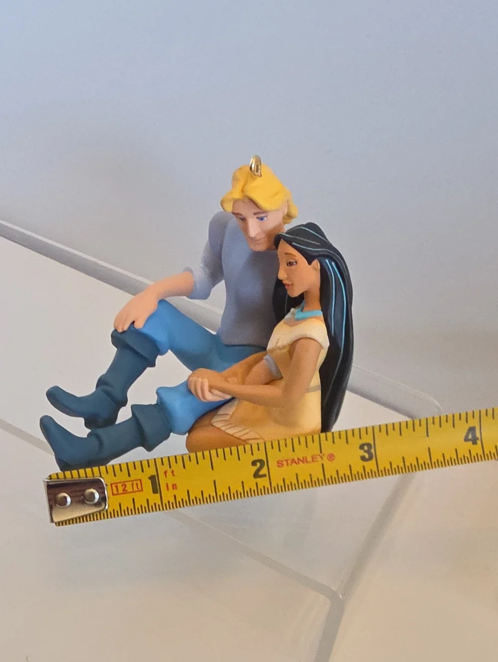 Vintage Hallmark Keepsake Pocahontas & Captain John Smith Christmas Ornament